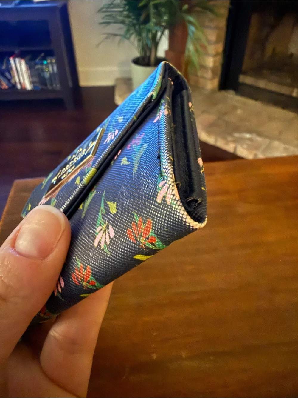 Red Leather Crossbody Bag (probably not real leather) and small wallet